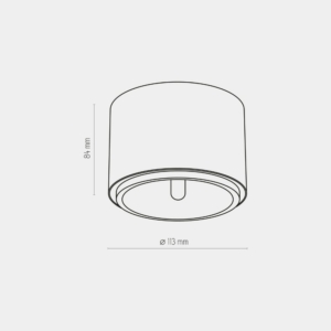 Kép 4/5 - TK Lighting Moris spotlámpa fekete (K)