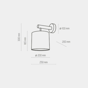 Kép 4/5 - TK Lighting Deva falikar fehér