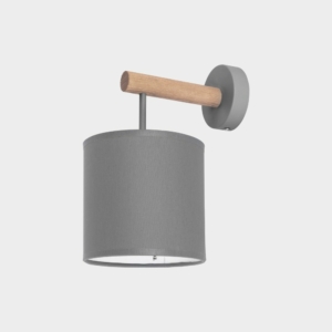 Kép 1/5 - TK Lighting Deva falikar szürke