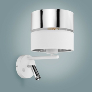 Kép 2/5 - TK Lighting Hilton falikar króm