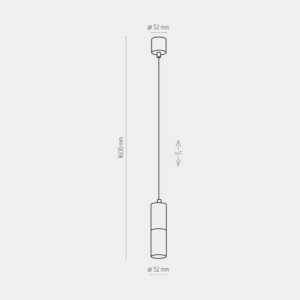 Kép 4/5 - TK Lighting Elit függesztett lámpa fehér (K)