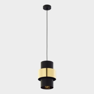 Kép 1/5 - TK Lighting Calisto függesztett lámpa arany