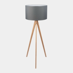 Kép 1/6 - TK Lighting Treviso állólámpa szürke