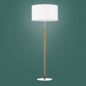 Kép 2/5 - TK Lighting Deva állólámpa fehér