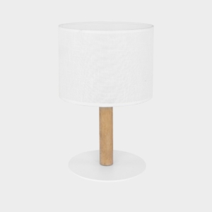 Kép 1/5 - TK Lighting Deva asztali lámpa fehér