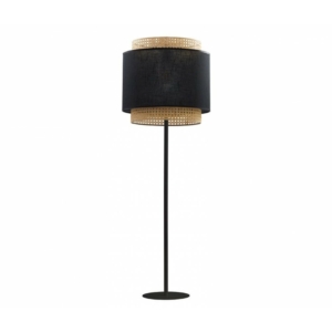 Kép 1/2 - TK Lighting Boho állólámpa fekete
