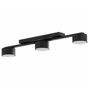 Kép 1/2 - TK Lighting Dallas mennyezeti lámpa fekete