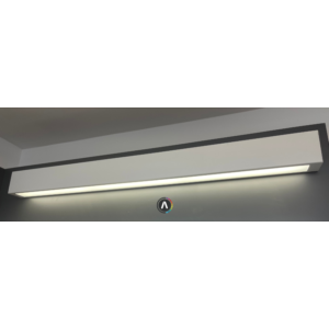 Kép 1/3 - MasterLED Ibros fali lámpa 12 W-os, IP44 fehér, 93 cm (K)