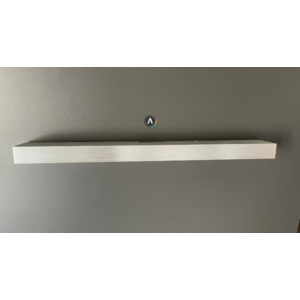 Kép 2/4 - Strühm Cyber LED tükörmegvilágító lámpa, ezüst, 9 W, 4000K, 585 lumen, 40 cm (K)