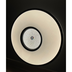 Kép 2/5 - MasterLED Santo 24 W-os 390 mm szabályozható színhőmérsékletű kerek mennyezeti lámpa, 1680 lumen (K)