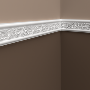Kép 2/3 - Gaudi Decor 1.51.337 fali díszléc (2000 x 78 x 12 mm)