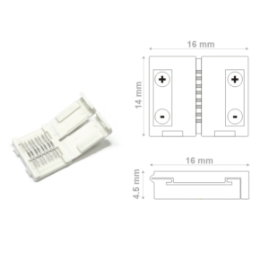 Kép 2/3 - Forrasztásmentes toldóelem RGB LED szalaghoz (AN5317) 1