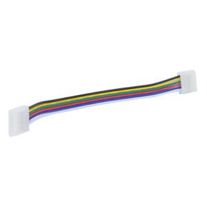 Kép 1/2 - LED GTLED Forrasztásmentes sarokelem RGB+CCT, 12 mm, 6 eres (22860)