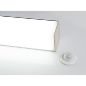 Kép 2/3 - LED Bútorlapba építhető mozgásérzékelő LED kapcsoló (36W) - fehér (22652) 1