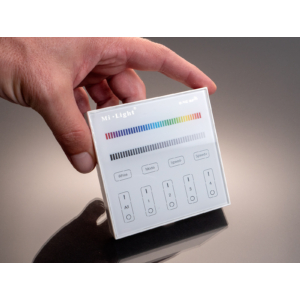 Kép 2/3 - Group Control RGBW Fali RGB+fehér LED szalag távirányító panel