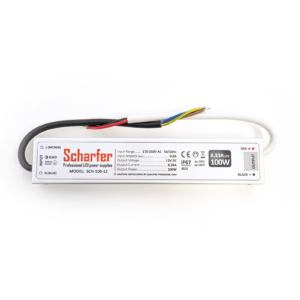 Kép 3/7 - Scharfer Vízálló LED tápegység 12 Volt (100W/8.33A) IP67 2