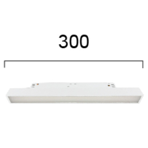 Kép 2/2 - VIOKEF 4244303 Magnetic 48V-os sínrendszeres lineáris LED lámpa, 12W, 3000K, 370 lm, 30 cm, fehér, dimmelhető