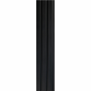 Kép 8/10 - Lamelio OLMO lamella panel, fekete, 12.2 x 270 cm