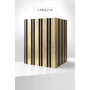 Kép 8/14 - Lamelio MILO lamella panel, arany 12.2 x 270 cm