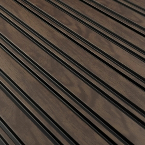 Kép 2/6 - Lamelio MILO lamella panel, dió, 12.2 x 270 cm