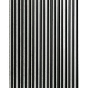 Kép 2/7 - Lamelio ASTI lamella panel, ezüst, 12.2 x 270 cm