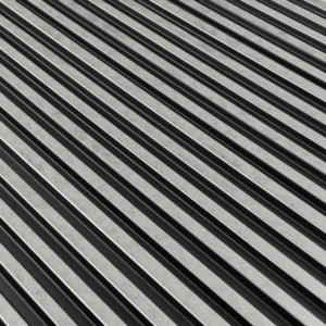 Kép 3/7 - Lamelio ASTI lamella panel, ezüst, 12.2 x 270 cm