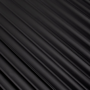 Kép 1/2 - Lamelio ONDA fekete balos végzáró 3.8 x 270 cm