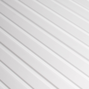 Kép 1/2 - Lamelio INFINITY OLMO fehér, festhető jobbos végzáró  2.7 x 270 cm