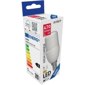 Kép 2/4 - Avide LED Bright Stick izzó T37 4W E14 6400K, 470 lumen