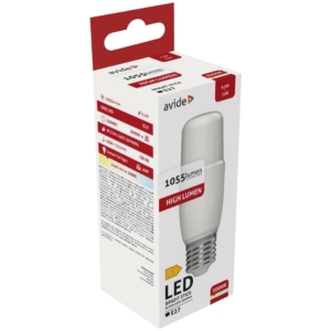 Kép 2/4 - Avide LED Bright Stick fényforrás T37 9.5W E27 3000K, 1055 lumen
