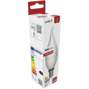 Kép 2/4 - Avide LED Candle Flame 6.5W E14 3000K, 806 lumen
