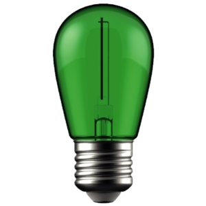 Kép 1/2 - Avide Dekor LED Filament fényforrás 1W 50 lm E27 Zöld