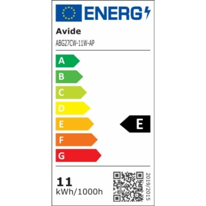 Kép 2/3 - Avide LED fényforrás, 11W, E27, 6400K, 1250 lumen, A60