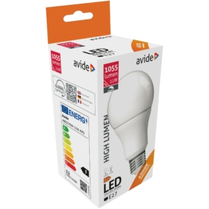 Kép 2/4 - Avide LED Globe izzó A60 11W E27 4000K, 1055 lm, dimm.