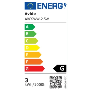 Kép 4/6 - Avide LED 2.5W G9 160° WW 3000K