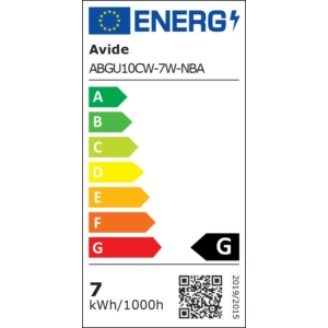Kép 3/4 - Avide LED fényforrás 7W GU10, 6400K, 630 lm