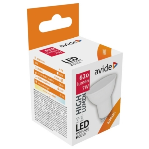 Kép 1/4 - Avide LED spot izzó 7W GU10 NW 4000K, 620 lm