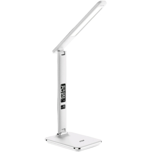 Kép 2/12 - Avide LED Asztali Lámpa Irodai Bőrhatású Naptár Fehér 6W