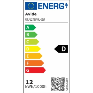Kép 4/4 - Avide LED Filament fényforrás E27, 12 W, 4000K, 1800 lumen, A70