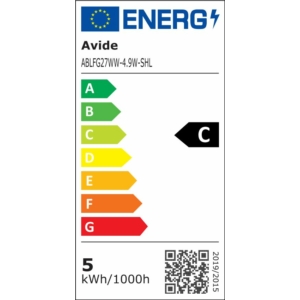 Kép 4/4 - Avide LED Filament fényforrás E27, 4.9 W, 2700K, 806 lumen, A60