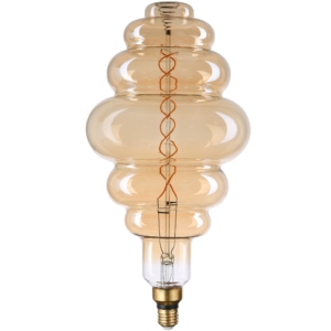 Kép 2/4 - Avide LED Jumbo Filament Bixby Amber 8W E27 2400K dimmelhető, 500 lumen