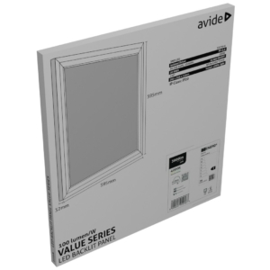 Kép 2/3 - Avide LED Panel 60x60 cm 36W, 4000K, 4320 lumen, Value Range, BACKLIT