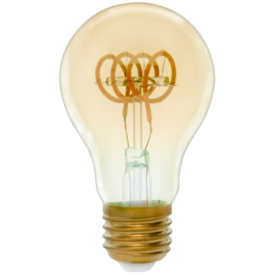 Kép 1/3 - Avide LED Soft Filament fényforrás 4.5W E27 2700K, 400 lumen, A60