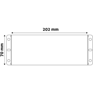 Kép 2/2 - Avide LED Szalag 12V 150W IP67 Slim Tápegység