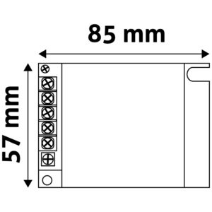 Kép 2/2 - Avide LED Szalag 12V 35W IP20 Tápegység (K)