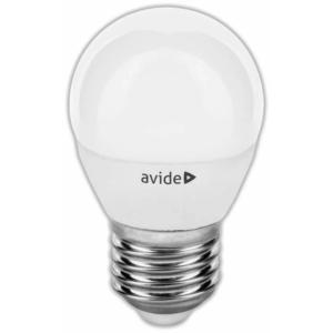 Kép 1/2 - Avide LED gömb izzó Mini G45 6W E27 WW 3000K, 460 lumen (K)