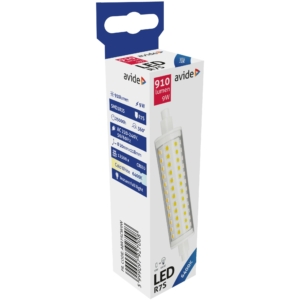 Kép 2/5 - Avide LED fényforrás 9W R7S 20x118mm, 6400K, 910 lumen