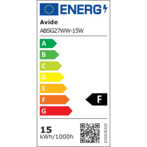 Kép 4/4 - Avide LED Globe Standard A60 15W E27 WW, 3000K, 1320 lm (K)
