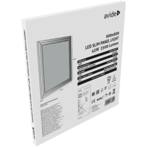 Kép 2/4 - Avide LED Slim Panel 60x60 cm 45W, 3000K, 3500 lumen