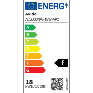 Kép 3/3 - Avide LED Mennyezeti Lámpa Apollo 18W 348 x 62mm 4000K, 1600 lumen (K)